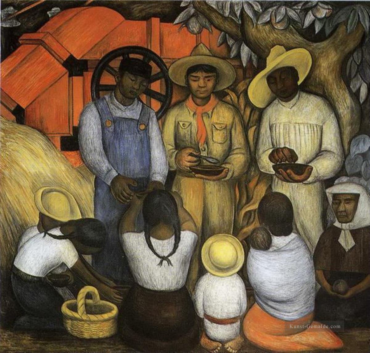 Triumph der Revolution 1926 Diego Rivera Ölgemälde